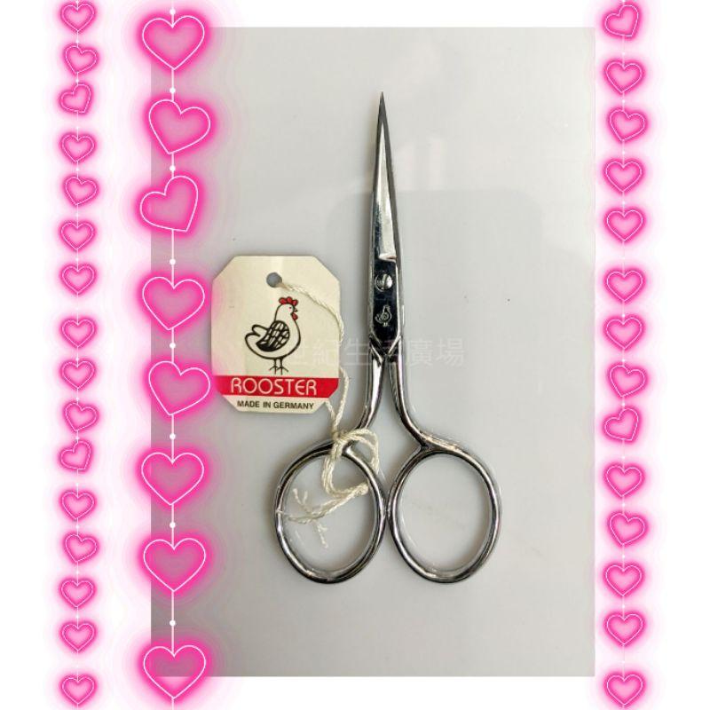 [世紀香水廣場] 德國  Rooster 公雞牌剪刀直剪 彎剪  剪刀 小剪刀 指甲剪 剪指甲刀-細節圖2