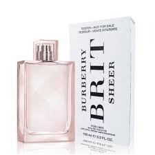 [世紀香水廣場] Burberry Brit Sheer粉紅風格女香100ml (Tester包裝)