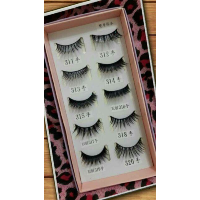 [世紀香水廣場]  孟奇拉雙層假睫毛(每盒5對)-細節圖8