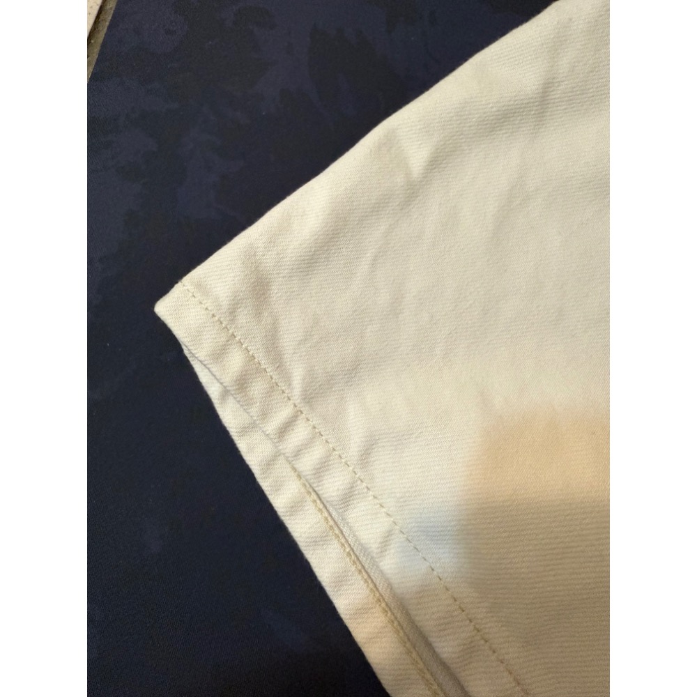 Uniqlo 優衣庫 女裝 女童 牛仔褲 牛仔短褲 白色牛仔褲 白褲 短褲-細節圖2