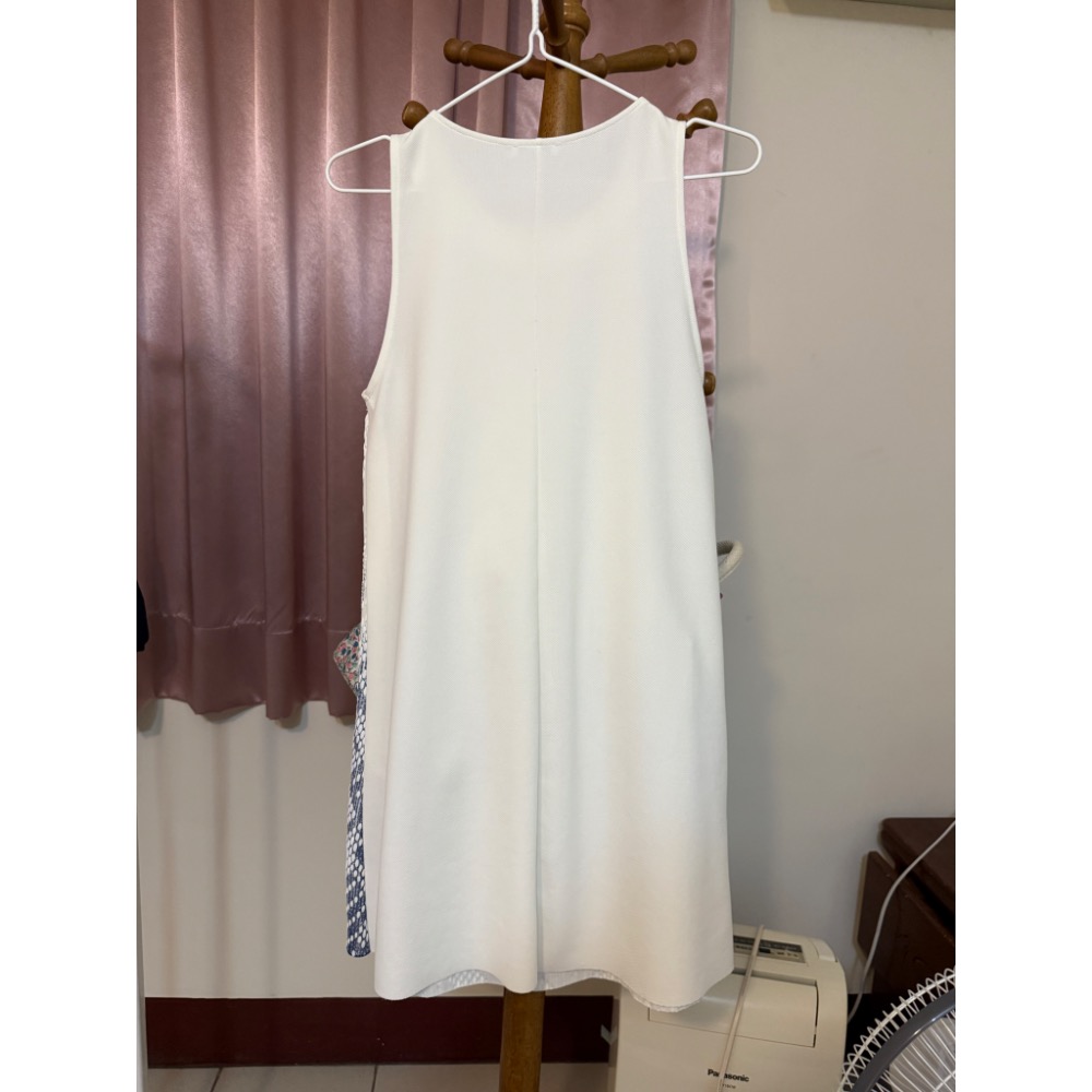Zara 漸層 圖騰 短洋裝 無袖 無袖洋裝 連身裙 背心洋裝 洋裝-細節圖3