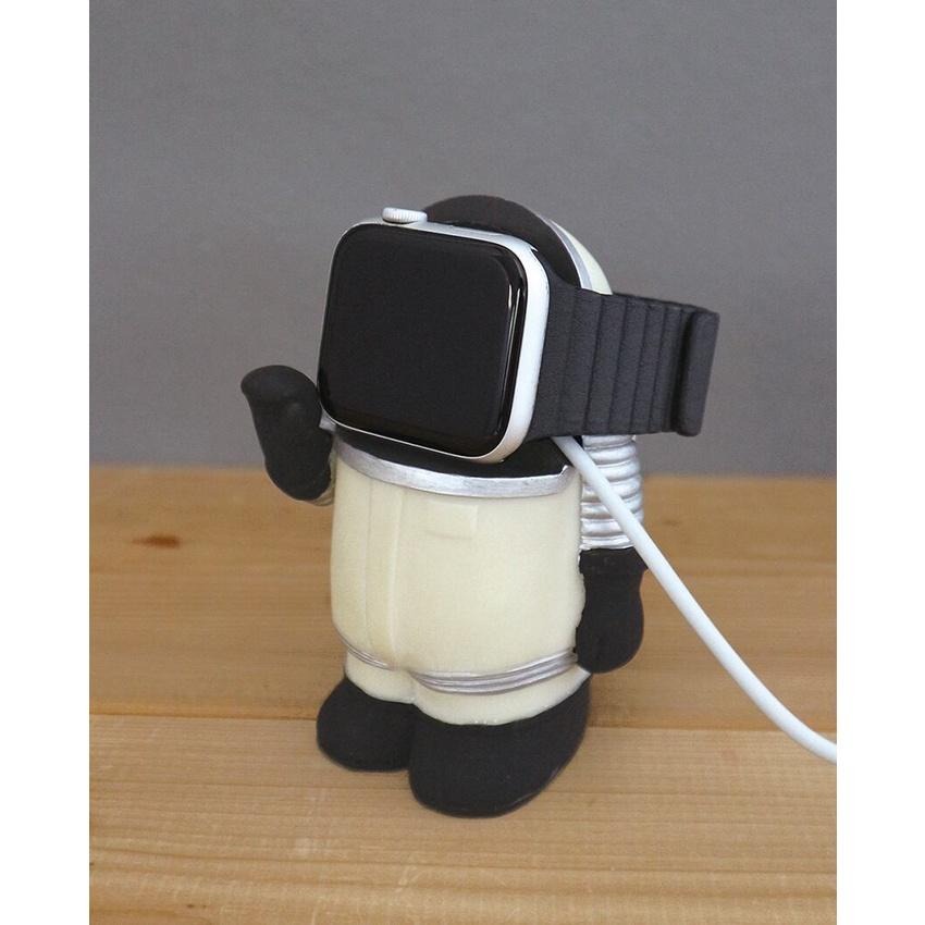 【現貨-日本 DECOLE】太空人 Apple watch 手錶充電支架 手錶充電座 智能手錶充電座 禮物 生日禮物-細節圖7