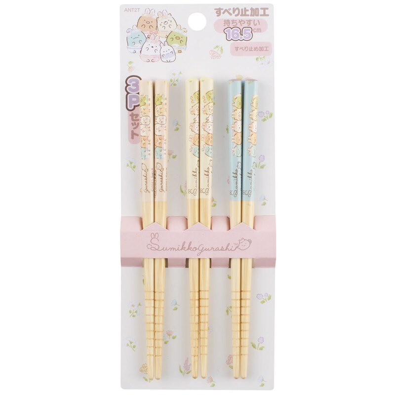 【現貨-日本SKATER】兒童日式竹筷子 三入組 16.5 cm 環保餐具 筷子   寶可夢 迪士尼公主 恐龍-細節圖9