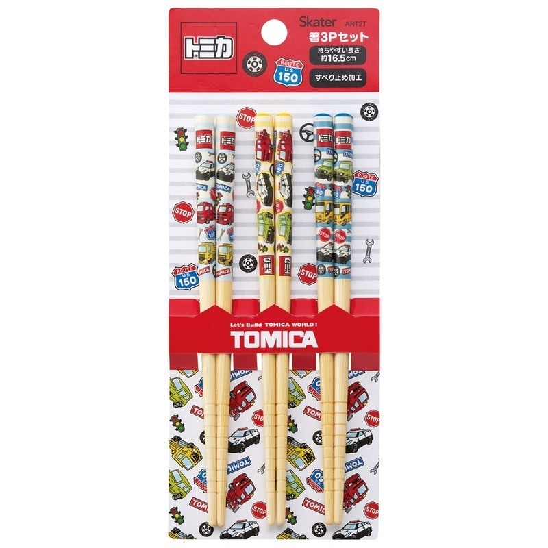 【現貨-日本SKATER】兒童日式竹筷子 三入組 16.5 cm 環保餐具 筷子   寶可夢 迪士尼公主 恐龍-規格圖11