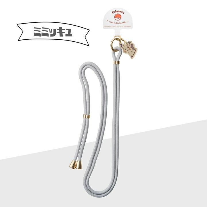 【日本SUNCREST】寶可夢手機肩帶，皮卡丘/耿鬼/謎擬Q/卡比獸/百變怪 共五款-細節圖5