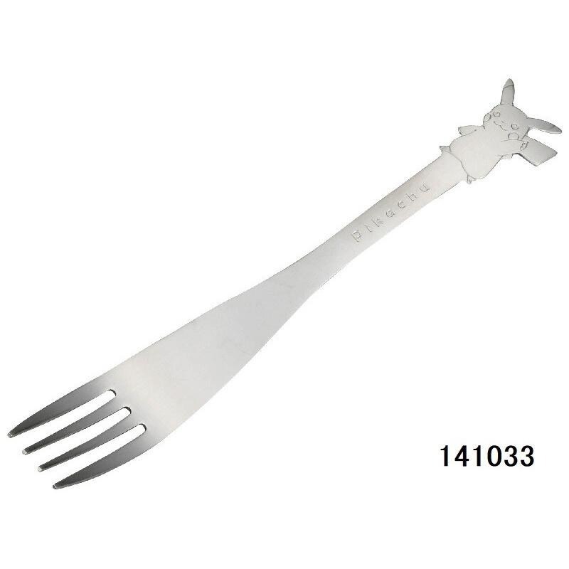 【現貨-日本Kanesho】日本製 寶可夢 不銹鋼兒童餐具 湯匙 叉子 環保餐具 （L號）-細節圖3