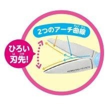 【現貨-日本KOKUYO】 兒童學習剪刀  不鏽鋼安全剪刀 學習剪刀 分左右手剪刀 P270（全新-現貨）-細節圖7