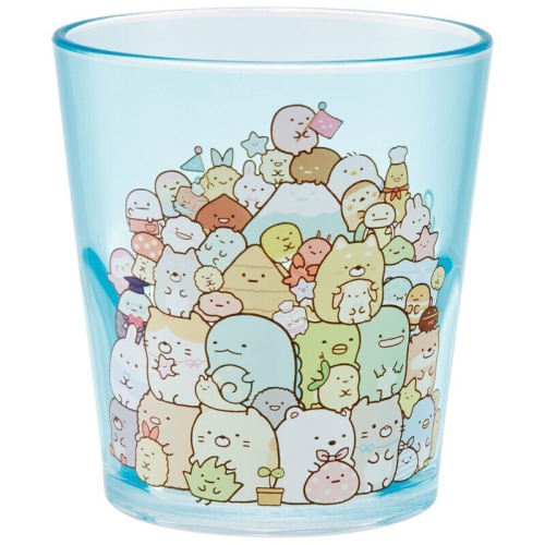 【現貨-日本SKATER】角落生物 兒童透明水杯 飲料杯 塑膠杯 學習杯 正版