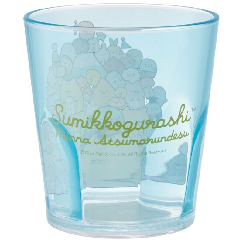 【現貨-日本SKATER】角落生物 兒童透明水杯 飲料杯 塑膠杯 學習杯 正版-細節圖2