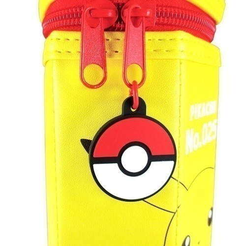 【現貨-日本正版】 寶可夢 六角型筆袋 收納包 鉛筆盒 皮卡丘 卡比獸 耿鬼 夢幻 傑尼龜-細節圖6