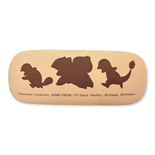 日本mc. 寶可夢 眼鏡盒（附眼鏡布）仙子伊布 傑尼龜 妙蛙種子 小火龍-細節圖4