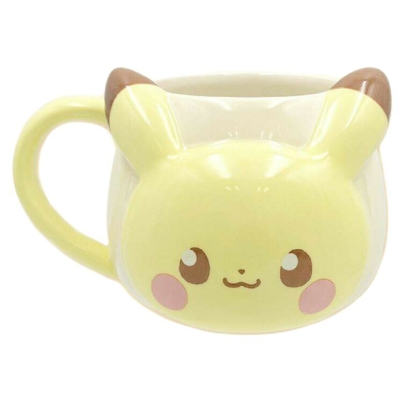 【日本mc.】寶可夢 立體馬克杯 皮卡丘 波加曼 陶瓷杯 禮物 木木梟 日本正版-規格圖9