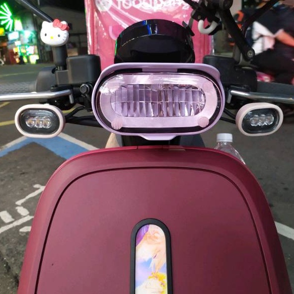 【現貨🔥贈子母扣 直上 防刮】gogoro viva xl 大燈保護罩 viva mix 大燈護片 大燈罩 燈殼 車燈-細節圖3