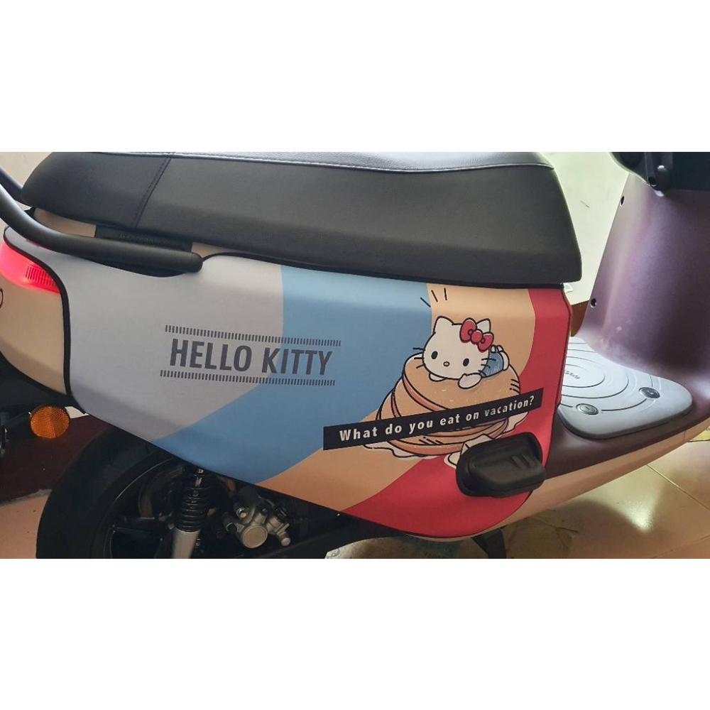 【免運🔥保固】kitty gogoro車套 ai1 s2 s3 ur1 保護套 viva mix xl防刮套 凱蒂貓車套-細節圖2