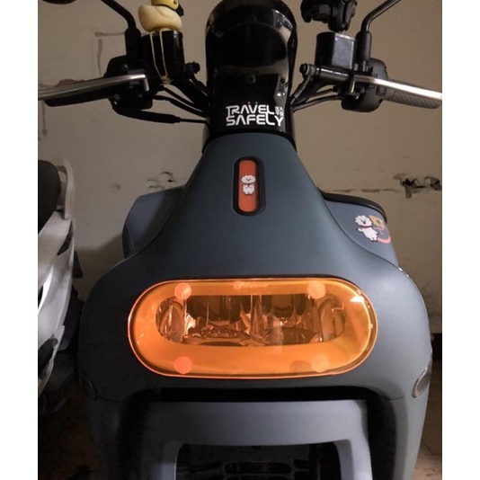【現貨🔥贈子母扣 好安裝】gogoro3 大燈護片 gogoro 3 大燈 配件 gogoro 3 大燈罩 s3 大燈殼-細節圖4