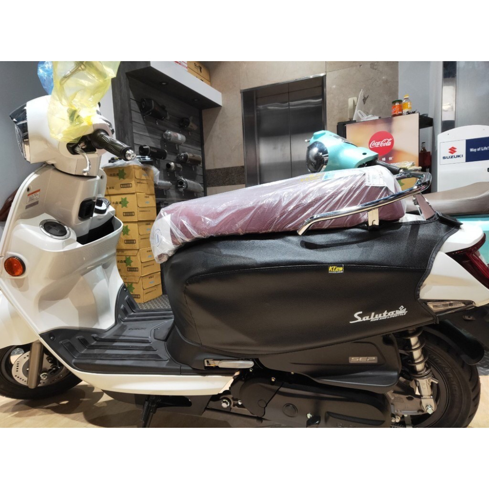 【免運🔥防水加厚 防刮耐髒】saluto 125 保護套 防刮套 saluto 車套 車身套 saluto 改裝 機車罩-細節圖2