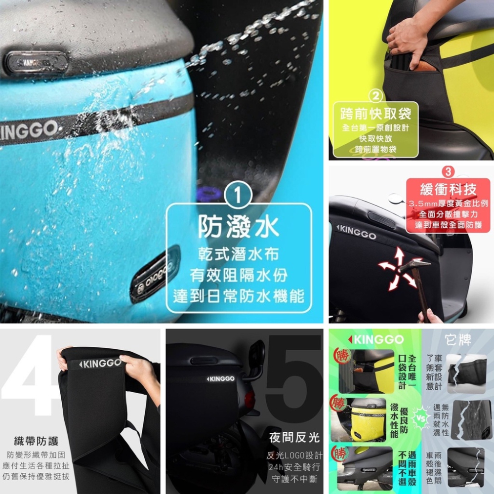 【現貨🔥超值 送貼膜】gogoro2保護套 s2 保護套 gogoro2 車套 gogoro 2 delight 防刮套-細節圖2