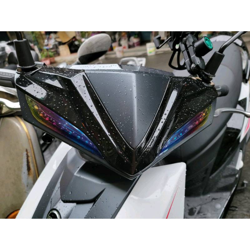 JET SL JET SR JETS 燈膜 機車貼紙 燈貼 保護貼 反光貼 定位燈 彩貼 改裝 燈眉 尾燈 車貼 貼膜-細節圖4