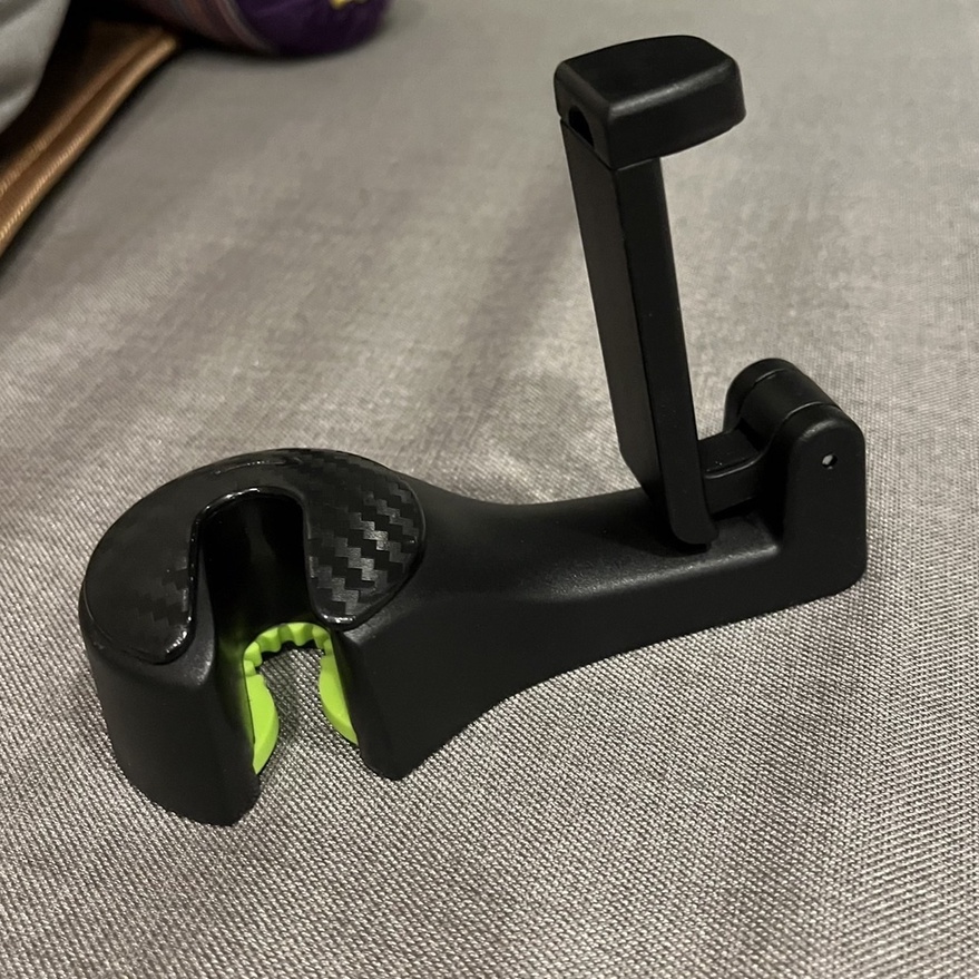 汽車椅背掛勾【現貨🔥】車用手機架掛鉤 汽車掛鉤 汽車掛勾手機架 汽車椅背掛勾 汽車百貨 汽車手機支架 汽車後座椅背掛勾-細節圖3