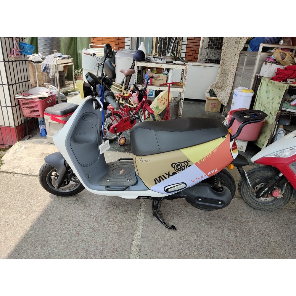 【現貨🔥】gogoro viva mix 保護套 vivamix gogoro 車套 車罩 mix防刮套 車身套 貼紙-細節圖2