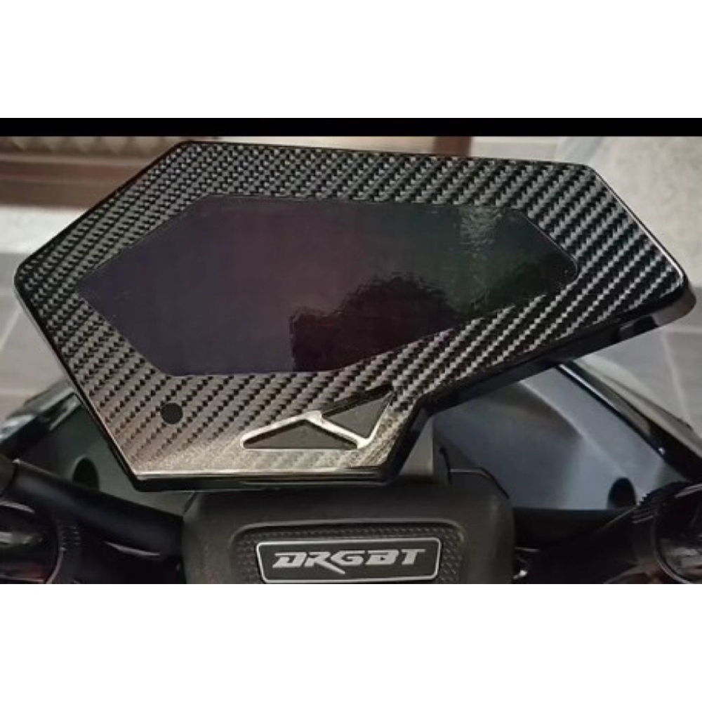 sym drg 儀錶框貼【現貨好貼🔥黏性佳】卡夢 造型框 drg 儀表板 drg車貼 drg 儀錶板 貼膜 貼紙 保護貼-細節圖2