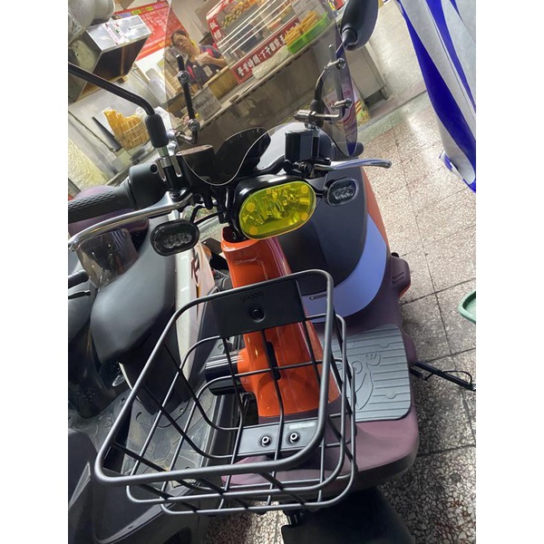 【現貨免運🔥附子母扣】gogoro viva 大燈護片 大燈罩 燈殼 gogoro viva 配件 大燈 護片 燈具-細節圖3