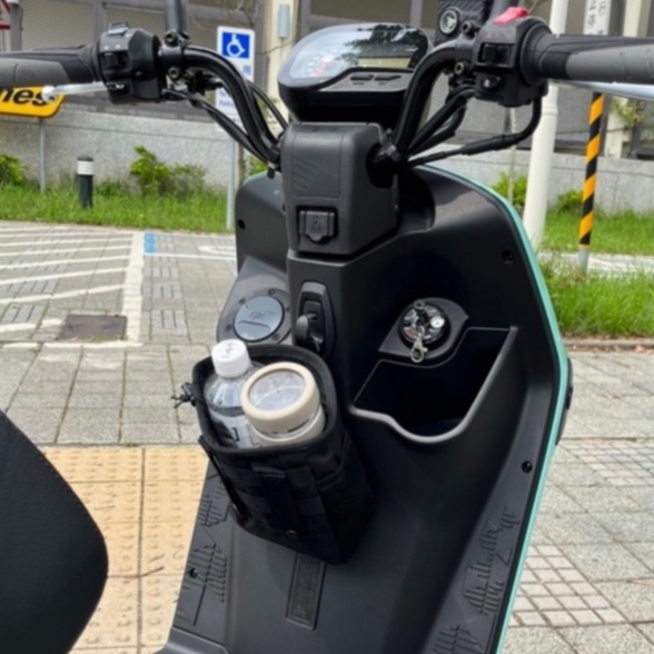 【現貨🔥大容量】機車杯架 機車前置物袋 機車飲料袋 4mica mmbcu ur1 gogoro2 前置物袋 彈袋 y架-細節圖3