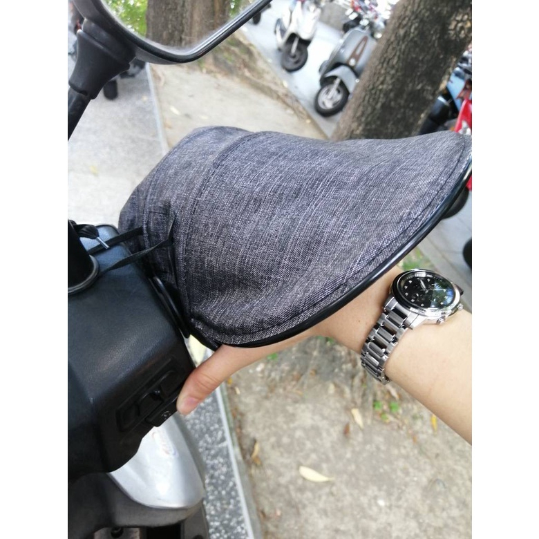 【現貨🔥防曬透氣❄防水抗UV】機車手把套 機車 手把套 立體 機車手套 夏天防曬必備 外送員必備 騎車防曬 gogoro-細節圖4
