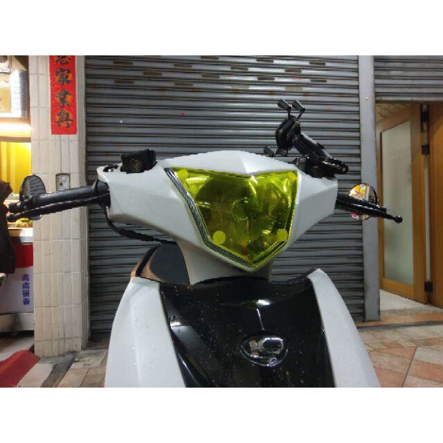 【贈子母扣🔥好安裝】kymco 光陽 vjr 大燈護片 vjr 125 大燈 護片 燈殼 vjr125 改裝 魚眼 頭燈-細節圖3