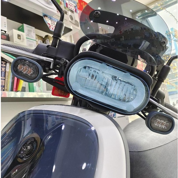 【現貨免運🔥贈子母扣】gogoro viva mix 大燈護片 gogoro viva xl 大燈保護片 大燈罩 燈殼-細節圖3