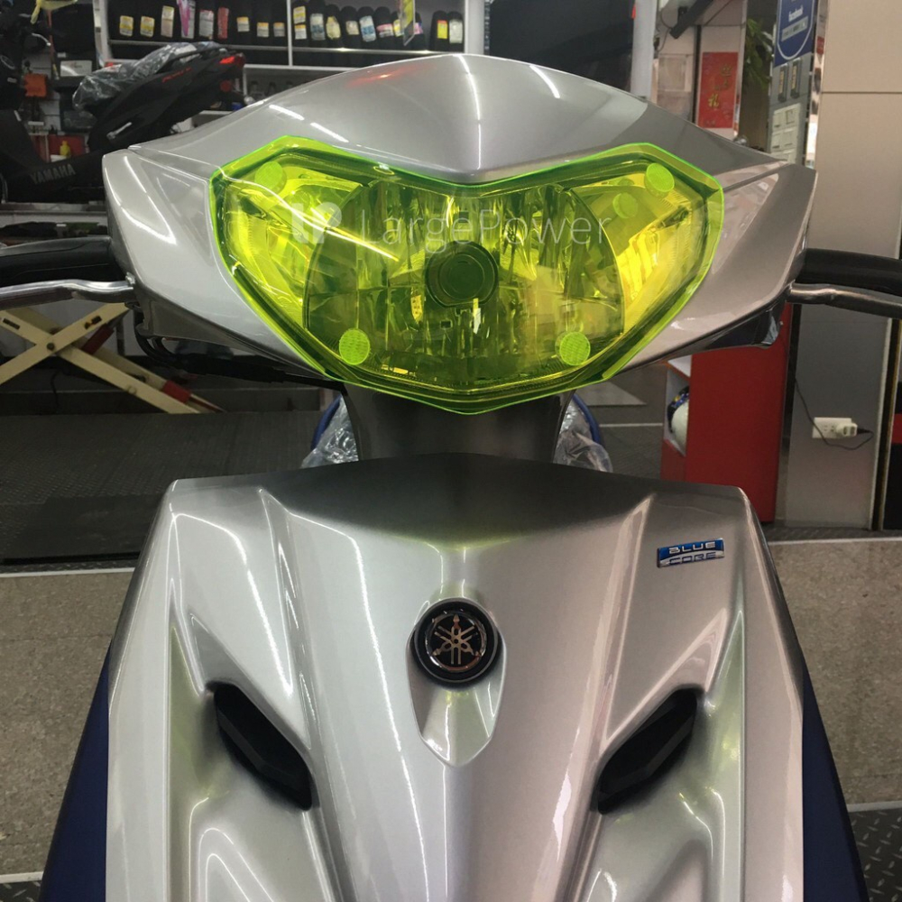 【現貨免運🔥贈子母扣】yamaha 勁豪 大燈護片 勁豪 大燈 勁豪車燈 勁豪 125 勁豪改裝 勁豪125 勁豪配件-細節圖2