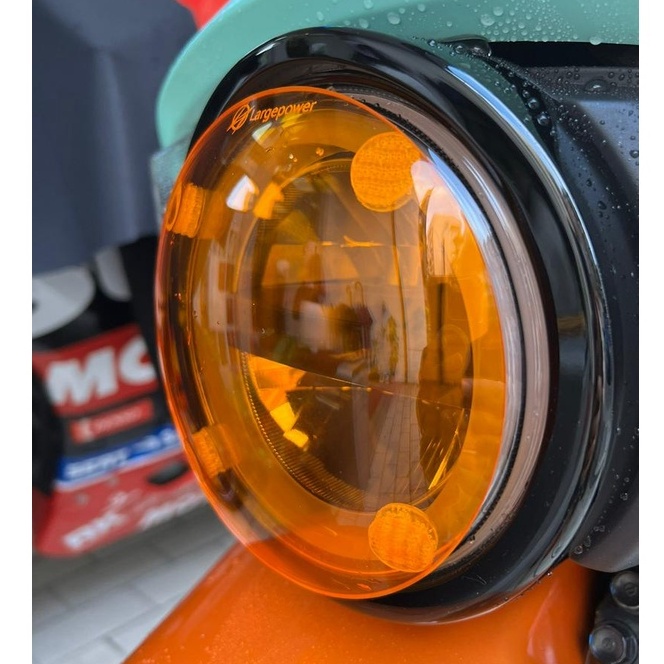 【現貨🔥贈子母扣 好安裝】sym krn bt 大燈護片 三陽 krn 麒麟 燈殼 krn 大燈 護片 改裝 燈罩 頭燈-細節圖3