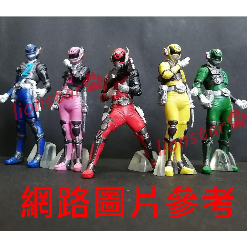 正版 萬代 特搜戰隊 兩款 公仔 刑事戰隊 SWAT 紅 藍 扭蛋 模型 轉蛋 絕版 收藏 戰隊系列 戰隊-細節圖2