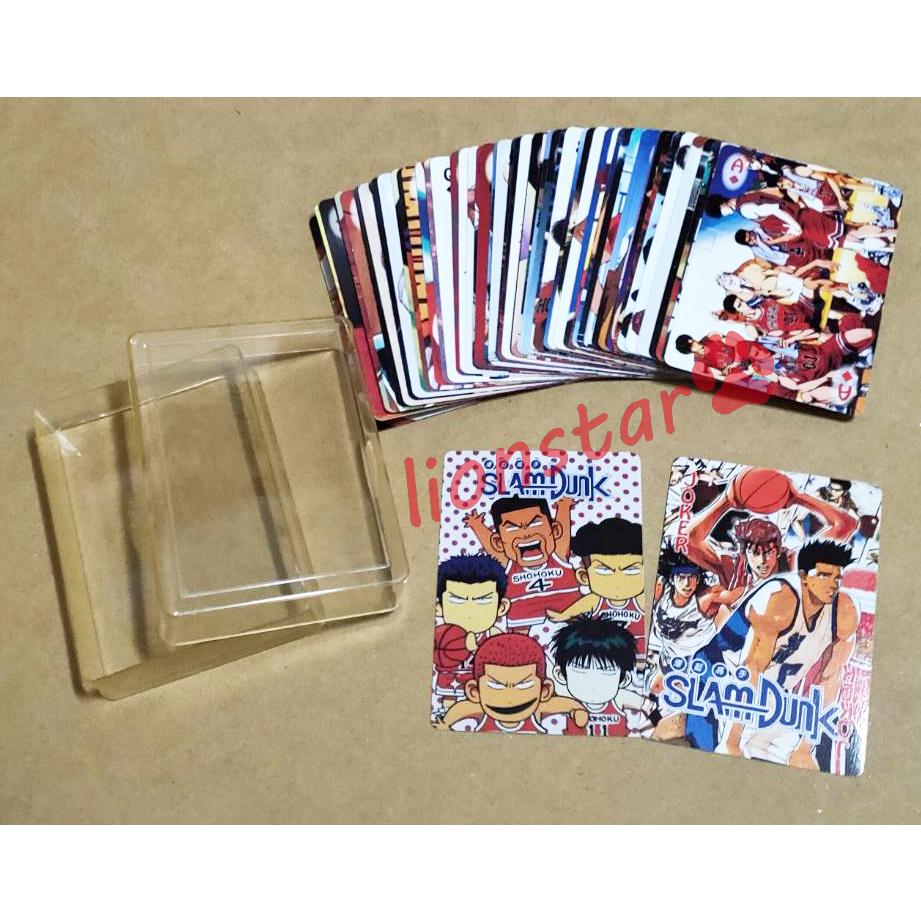 年代物 灌籃高手 撲克牌 動漫 周邊 懷舊 收藏 SLAM DUNK 籃球 櫻木花道 流川楓 赤木剛憲 桌遊 玩具-細節圖2