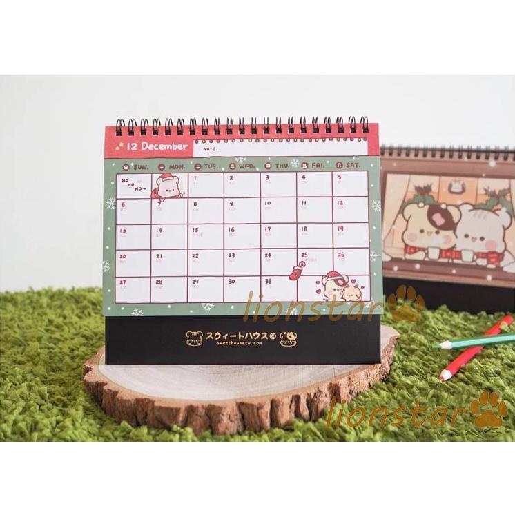 絕版 數量有限 松尼奇尼 2020桌曆 月曆 年曆 桌曆 筆記 代購 Sweet house 鹿尼 正版 現貨-細節圖3