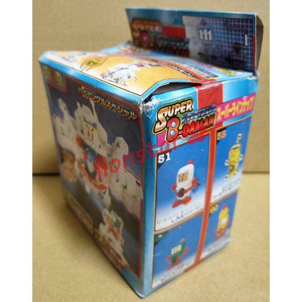 年代物 彈珠超人 64 高射砲 OS系列 深藍彈珠人 多摩野博士 拼裝 組裝 公仔 彈珠人 彈珠警察 兒童 童玩 老品-細節圖3