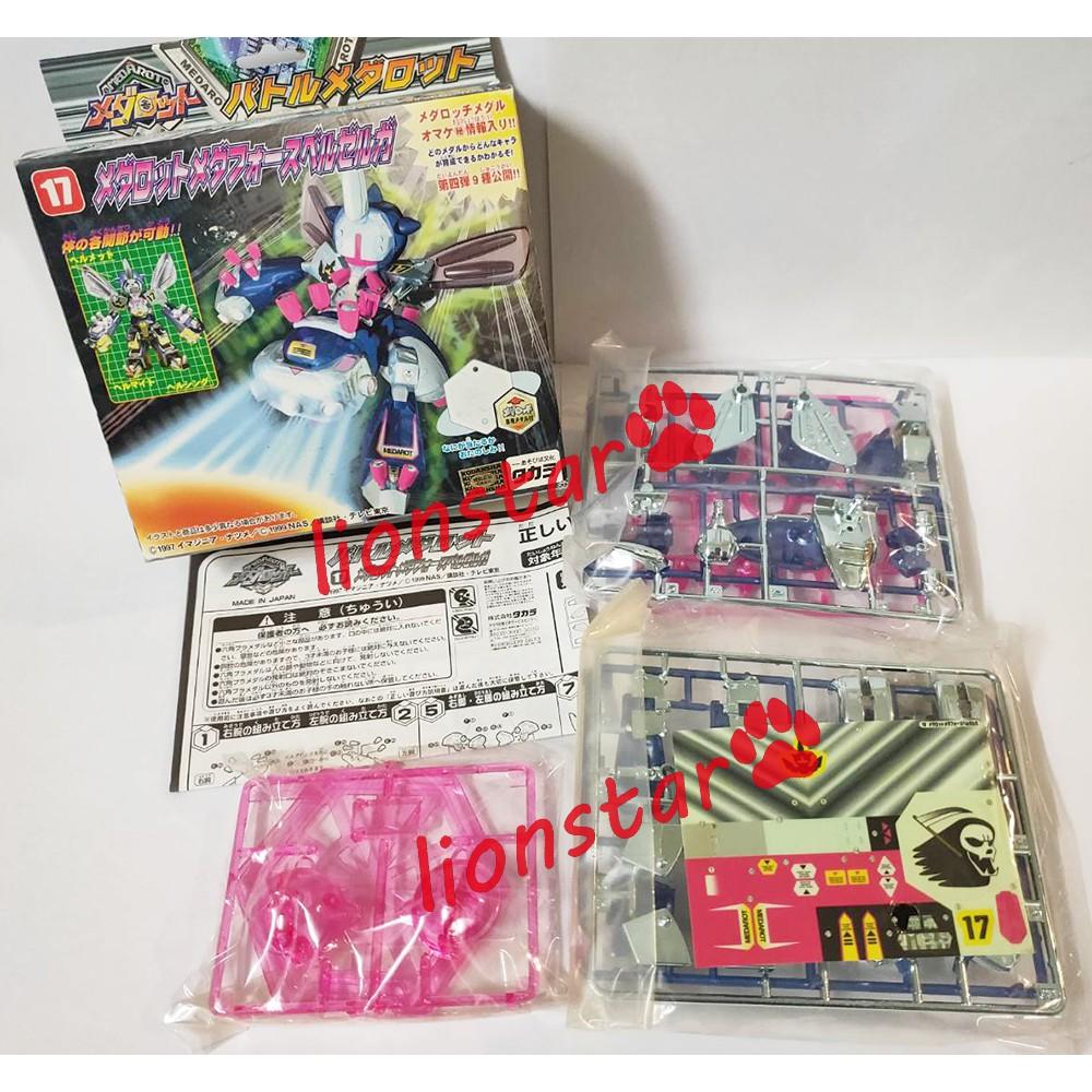 日版 徽章戰士 17 蠅魔 別西卜 惡魔 徽章力量 鍬形蟲 MEDAROT 美達人 公仔 模型 組裝 玩具 TAKARA-細節圖5