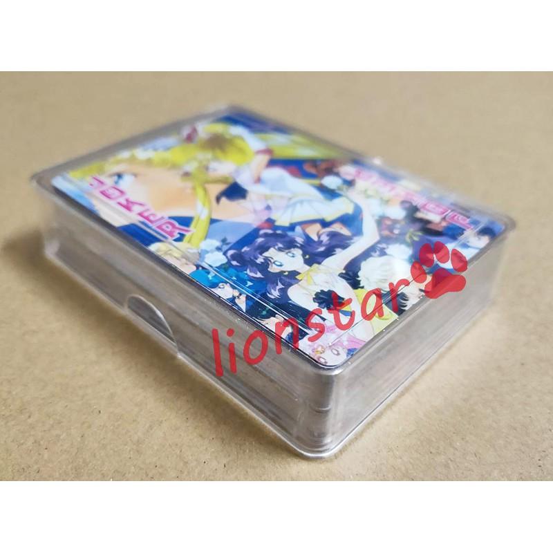 年代物 美少女戰士 撲克牌 硬殼 動漫 周邊 懷舊 收藏 周邊 月光仙子 美少女 月亮 月野兔 地場衛 水野亞美 火野麗-細節圖2