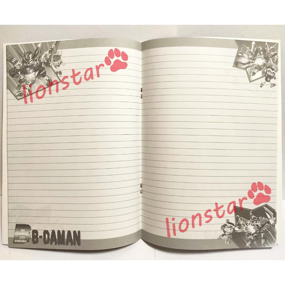日版 彈珠人 爆外傳 筆記本 B傳說 彈珠超人 白寶 炸彈人 白颶風號 白旋風號 文具 正版 記事本 絕版-細節圖3