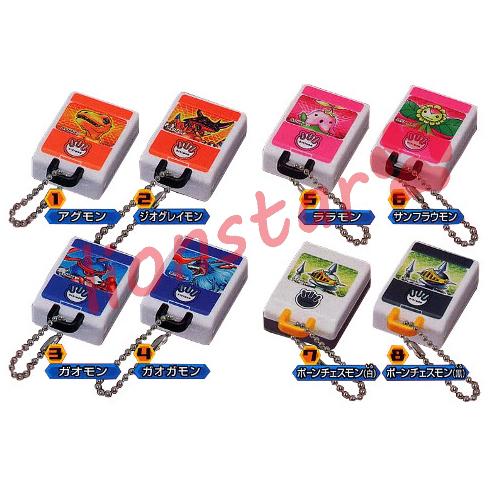 日版 數碼寶貝拯救隊 扭蛋 全套8款 暴龍機IC 絕版 收藏 公仔 模型 數碼寶貝 數碼暴龍 轉蛋 暴龍機 對打機-細節圖3