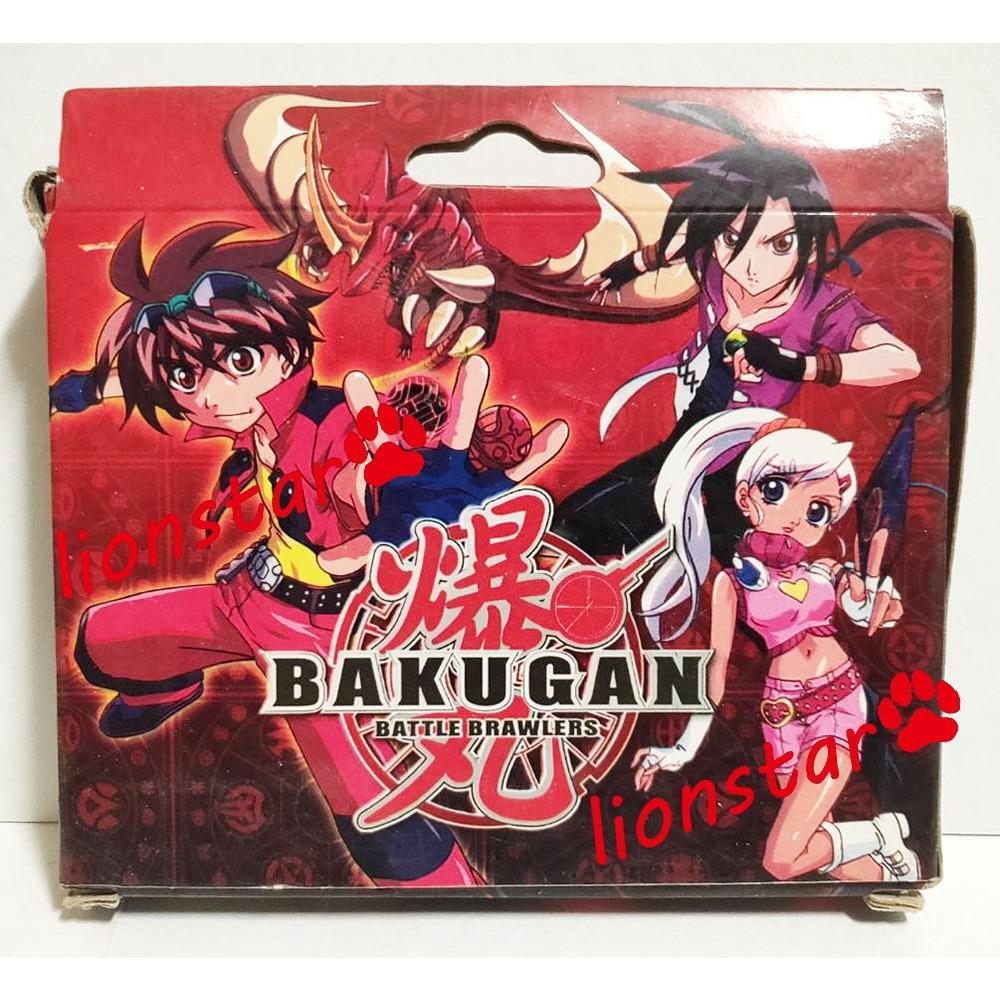 年代物 2副裝 爆丸 撲克牌 懷舊 動漫 周邊 年代物 早期 收藏 玩具 爆丸戰士 獨角巨龍 聖光戰虎 神威鳳凰-細節圖2