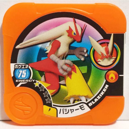 Tretta P卡 火焰雞 (75) MEGA 超級進化 限定 橘P卡 絕版 寶可夢 遊戲卡 正版 橘卡 日版 二手 B