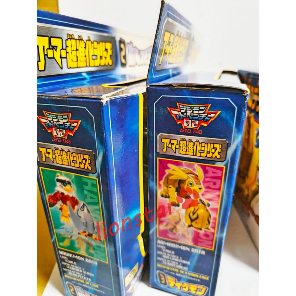 日版 超進化魂 數碼寶貝02 六款 超進化 裝甲 進化 萬代 數碼暴龍 變形 玩具 公仔 模型 烈焰獸 雷龍獸 金甲龍獸-細節圖6
