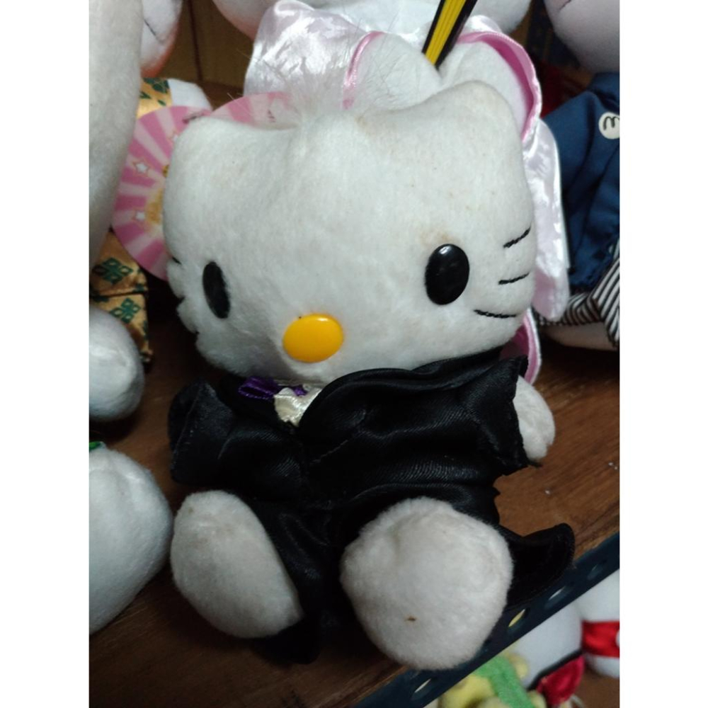 二手 早期 麥當勞 KITTY 娃娃 一批 懷舊 年代物 絕版 收藏 稀有 古董 玩具 公仔 三麗鷗 凱蒂貓-細節圖3