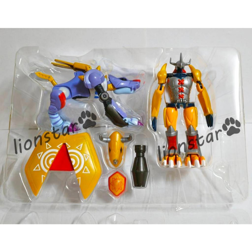 日版 數碼寶貝 奧米加獸 合體超進化 超進化魂 鋼鐵加魯魯 戰鬥暴龍獸 數碼暴龍 萬代 BANDAI 超進化 變形 模型-細節圖3