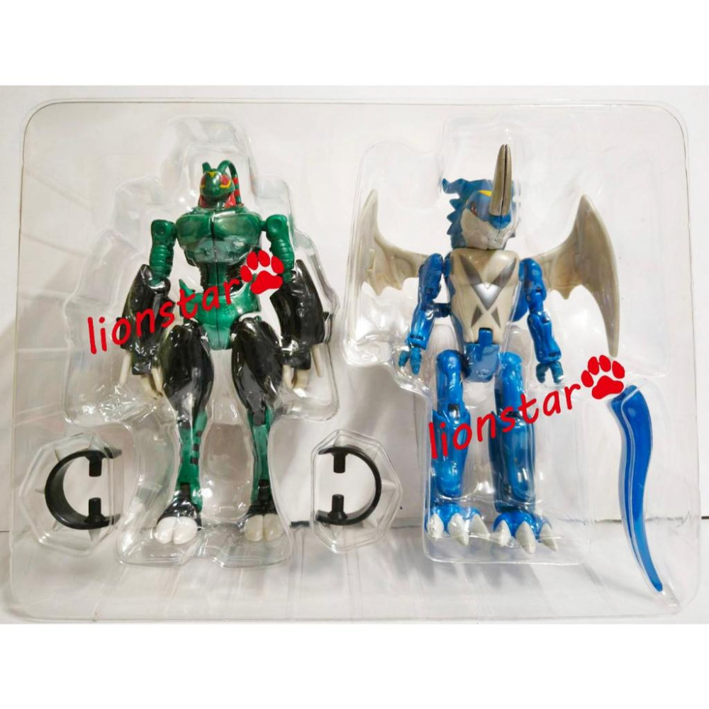 日版 數碼寶貝 機甲龍獸 合體超進化 超進化魂 飛蟲獸 V仔獸EX 數碼暴龍 萬代 BANDAI 超進化 變形 模型-細節圖3