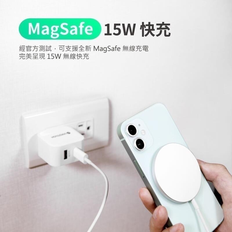 丞皇3C 小魔方 20W 『世界最小』快充頭(摺疊款)PD+QC 雙孔快速充電器 閃電快充 插頭充電頭 白色🤍-細節圖4