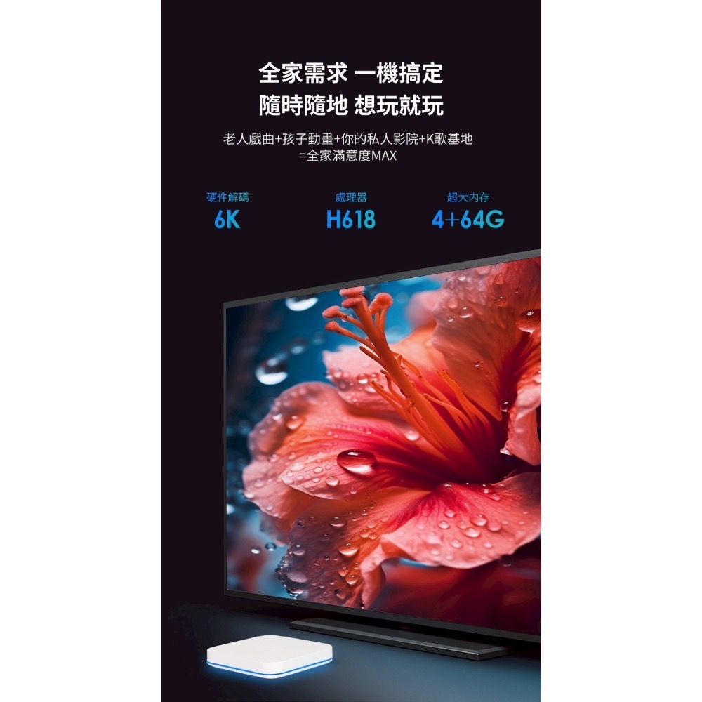 丞皇3C - UBOX安博盒子12代純淨版 UBOX12 PROMAX 6K高清畫質 多媒體機上盒BSMI/NCC認證-細節圖2