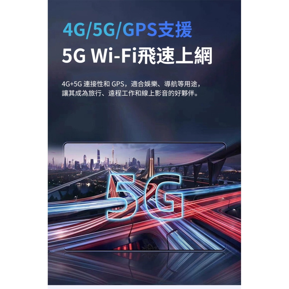 丞皇3C - Tablet Pro 10.95吋 七代平板旗艦PAD電腦(8核6+128G PPS快充 行動夢想盒子-細節圖7