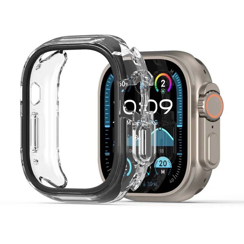 丞皇3C - PUREPOWER Apple Watch S10保護框【果凍系列】-細節圖9